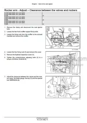 Photo 5 - New Holland TL75E TL85E TL95E Service Manual Tractor 47543025