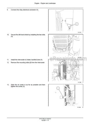 Photo 7 - New Holland TT3840 TT3840F TT4030 TT3880F Service Manual Tractor 47921938