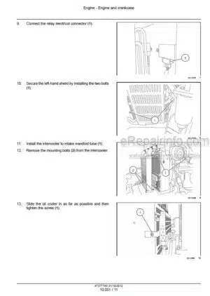 Photo 11 - New Holland TS6.110 TS6.110HC TS6.120 TS6.120HC TS6.125 TS6.140 Service Manual Tractor 47377790