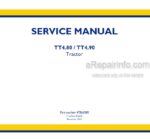 Photo 4 - New Holland TT4.80 TT4.90 Service Manual Tractor 47866580