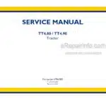 Photo 4 - New Holland TT4.80 TT4.90 Service Manual Tractor 47866580