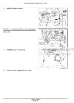 Photo 2 - New Holland U80C Tier 4 Service Manual Tractor Backhoe 47441616