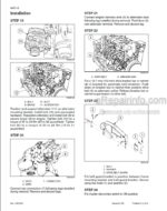 Photo 6 - New Holland Case W110 W130 Service Manual Wheel Loader 6-81160