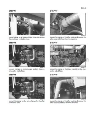 Photo 3 - New Holland W130C Service Manual Wheel Loader 47417753A