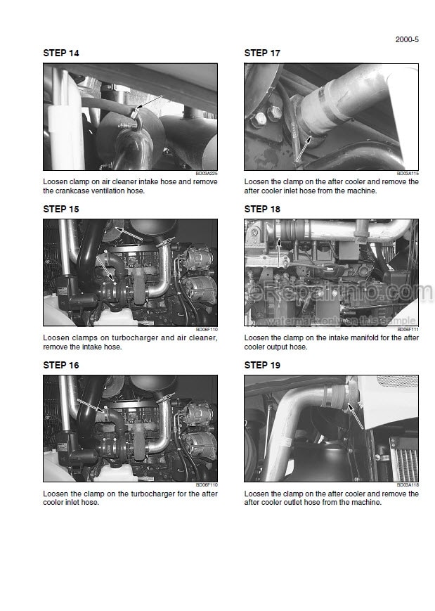 Photo 1 - New Holland W130C Service Manual Wheel Loader 47417753A