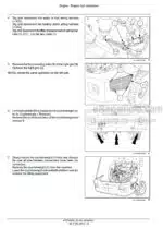 Photo 3 - New Holland W50C W60C W70C W80C Tier 4 Interim Service Manual Compact Wheel Loader 47829080C