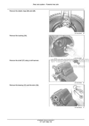 Photo 7 - New Holland 9090X GE / H / O / Coffee / Olive Plus / Olive Plus GE Service Manual Grape Harvester 47914333