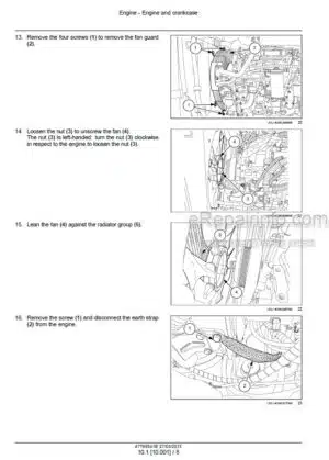 Photo 11 - New Holland W50C W60C W70C W80C Tier 4 Service Manual Compact Wheel Loader 47768541B