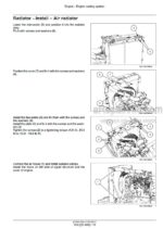 Photo 3 - New Holland WE150B Service Manual Wheeled Excavator 47500165A