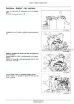 Photo 3 - New Holland WE150B Service Manual Wheeled Excavator 47500165A