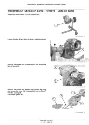 Photo 7 - New Holland LS45-17H Operators Manual Yard Tractor 42644511