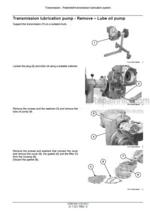 Photo 8 - New Holland WE150B Service Manual Wheeled Excavator 47500165A