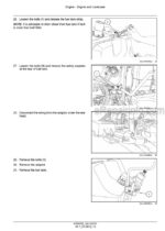 Photo 2 - New Holland Workmaster 50 60 70 Tier 4B (final) Service Manual Tractor 47866583