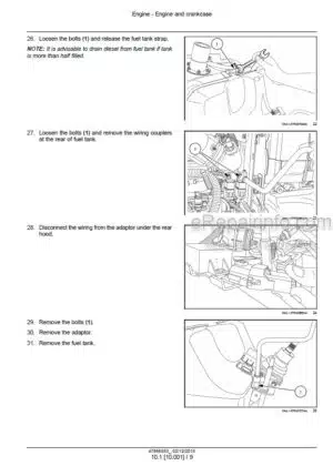 Photo 11 - New Holland Workmaster 50 60 70 Tier 4B (final) Service Manual Tractor 47866583