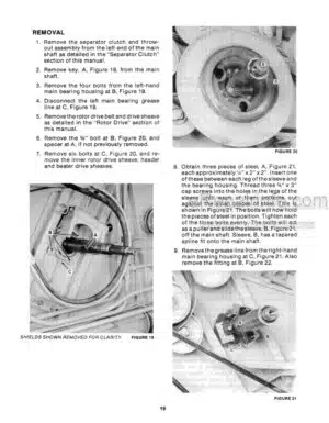 Photo 10 - Sperry New Holland TR75 TR85 Service Manual Combine 40007520