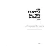 Photo 4 - Versatile 555 Service Manual Tractor 40055520