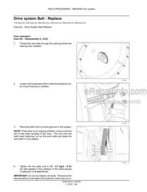 Photo 12 - Flexi Coil 1740 2340 2640 3450 3850 4350 Repair Manual Air Cart 87367160