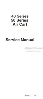 Photo 4 - Flexi Coil 1740 2340 2640 3450 3850 4350 Service Manual Air Cart GI-090V1