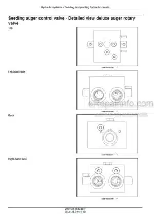 Photo 3 - Flexi Coil 3560 4460 4660 5560 5860 7660 9560 Service Manual Air Cart 47827465