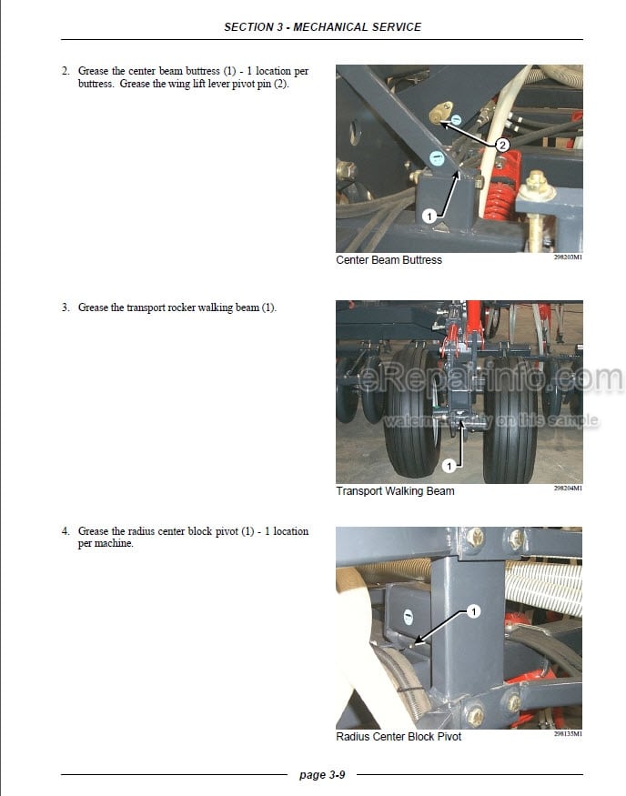 Photo 1 - Flexi Coil 5000 Models AD.A AD.B Service Manual Air Drill DR-015V2