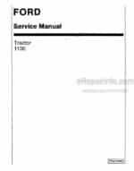 Photo 4 - Ford 1100 1200 1300 1500 1970 1900 Service Manual And Supplement Manual Tractor 40130040