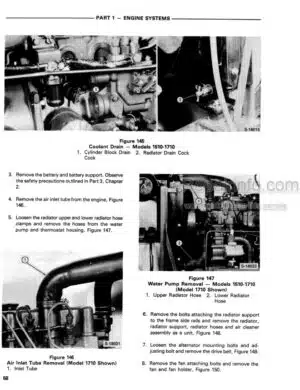 Photo 8 - Ford 1310 1510 1710 Repair Manual Tractor 40131020
