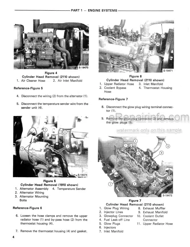 Photo 1 - Ford 1910 2110 Service Manual And Supplement Tractor 40191020