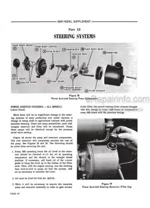 Photo 10 - Ford 2000 3000 4000 5000 7000 3400 3500 3550 4400 4500 5500 5550 Service Manual Tractor 40340070