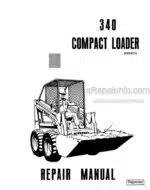 Photo 4 - Ford 340 Repair Manual Compact Loader 40034010