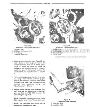 Photo 7 - Ford 550 555 Service Manual Tractor Loader Backhoe 40055020