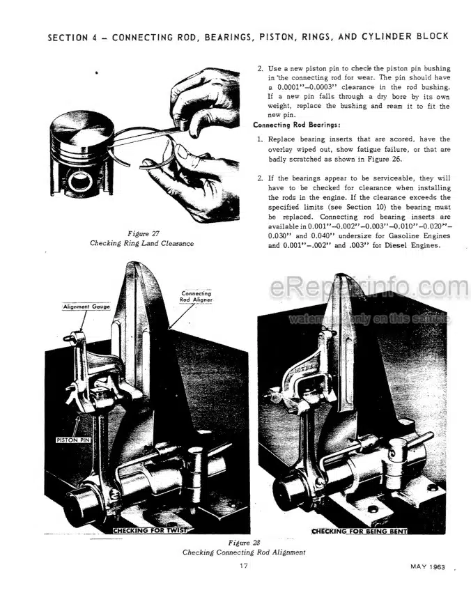 Photo 1 - Ford 6000 Service Manual Tractor 40600010