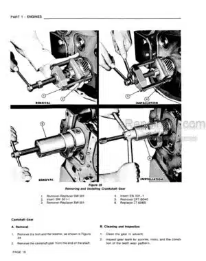 Photo 9 - Ford 6500 7500 Service Manual Tractor Loader Backhoe 40650020