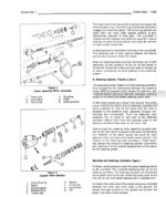 Photo 6 - Ford 6500 7500 Service Manual Tractor Loader Backhoe 40650020