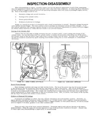 Photo 5 - Ford 80 100 120 140 Engine Repair Manual Lawn And Garden Tractor 40008020