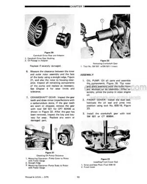 Photo 6 - Ford A-62 A-64 A-66 Service Manual Wheel Loader 40006230