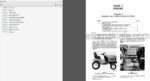 Photo 3 - Ford LGT14D LGT16D Service Manual Diesel Lawn And Garden Tractor 40001420