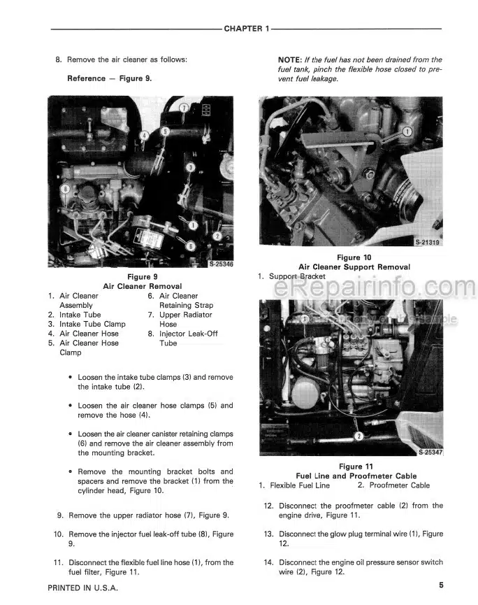 Photo 1 - Ford LGT14D LGT16D Service Manual Diesel Lawn And Garden Tractor 40001420