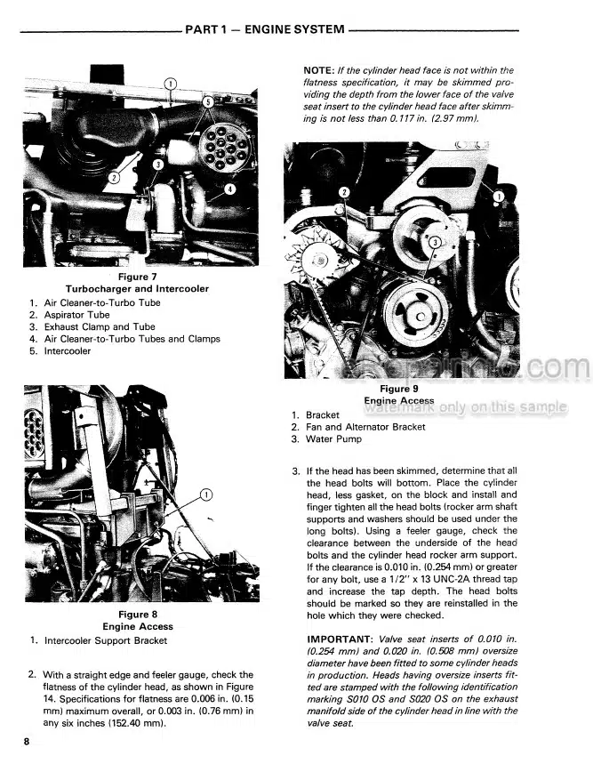 Photo 1 - Ford TW10 TW20 TW30 Service Manual Tractor 42001030