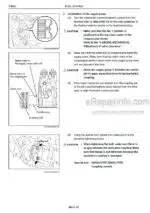Photo 2 - Hino P11C-VC Supplement To Service Manual 84557350A Diesel Engine For New Holland E485C Excavator 84561180A