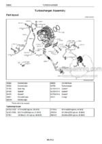 Photo 6 - Hino P11C-VC Supplement To Service Manual 84557350A Diesel Engine For New Holland E485C Excavator 84561180A