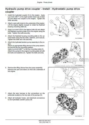 Photo 9 - Miller 7370 7410 Nitro Tier 4B Final Service Manual Sprayer 51493307