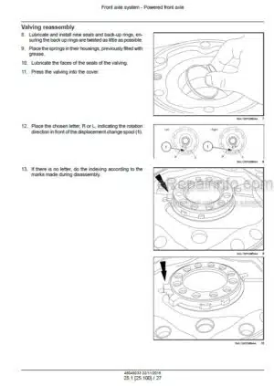 Photo 2 - Miller GC300C Condor Tier 4B Final Service Manual Combo Applicator 48049033