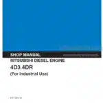 Photo 4 - Mitsubishi 4D31 4D31-T 4D32 4DR5 Service Manual Diesel Engine 97811-03021