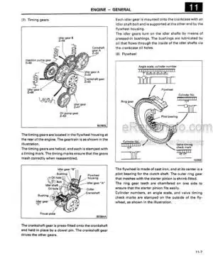 Photo 6 - Mitsubishi 6D22 6D22-T 6D22-TC Service Manual Diesel Engine 97841-02002-00
