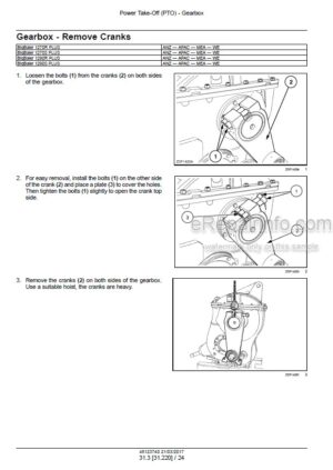 Photo 10 - New Holland 1270 1290 BigBaler Plus Service Manual Square Baler 48123740