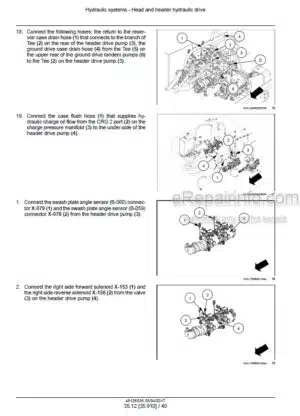 Photo 7 - New Holland 9184 9384 9484 9684 9884 Operators Manual Tractor 86584305