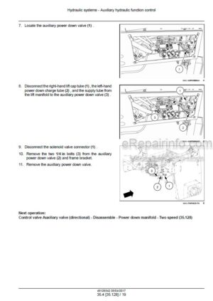 Photo 7 - New Holland 8160 8260 8360 8560 Operators Manual Tractor 86593406