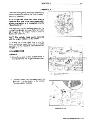 Photo 10 - New Holland 170HP 190HP 210HP 240HP Repair Manual Tractor 6035430100