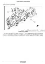 Photo 3 - New Holland 220 260 Speedrower Tier 4B Final Service Manual Self-Propelled Windrower 48126544