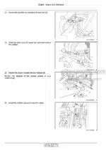 Photo 2 - New Holland 25S Workmaster Tier 4B Final Service Manual Compact Tractor 51421067